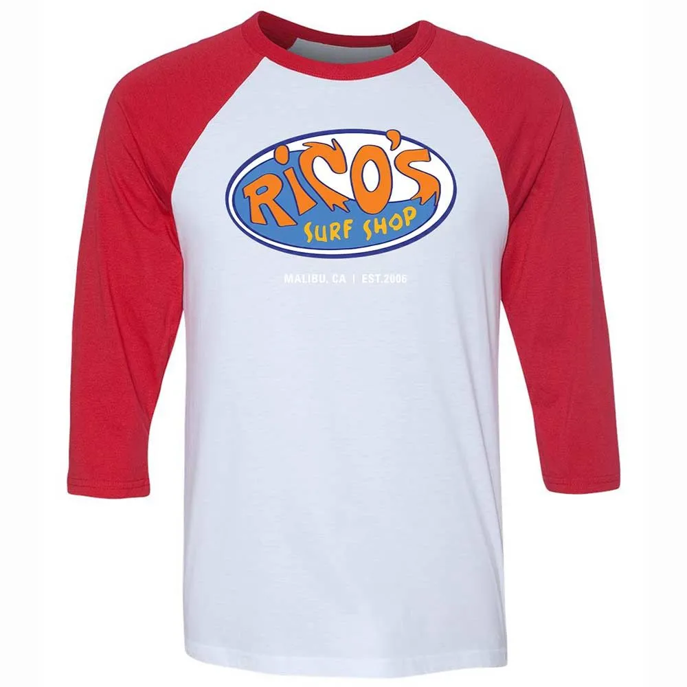Rico's Surf Shop - White/Red - 9