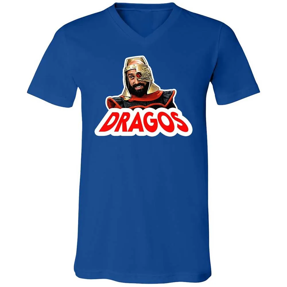 Unisex V-Neck T-Shirt - CNU6XPSE - True Royal - 4