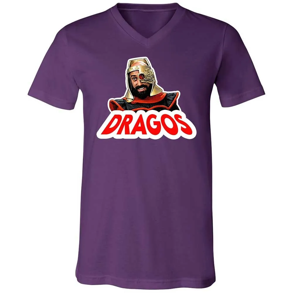 Unisex V-Neck T-Shirt - CNU6XPSE - Team Purple - 10