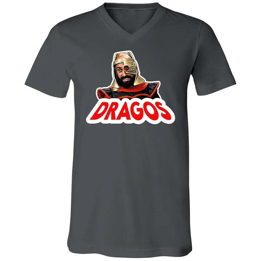 Unisex V-Neck T-Shirt - CNU6XPSE - Asphalt - 13