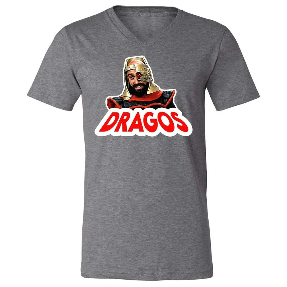 Unisex V-Neck T-Shirt - CNU6XPSE - Deep Heather - 14