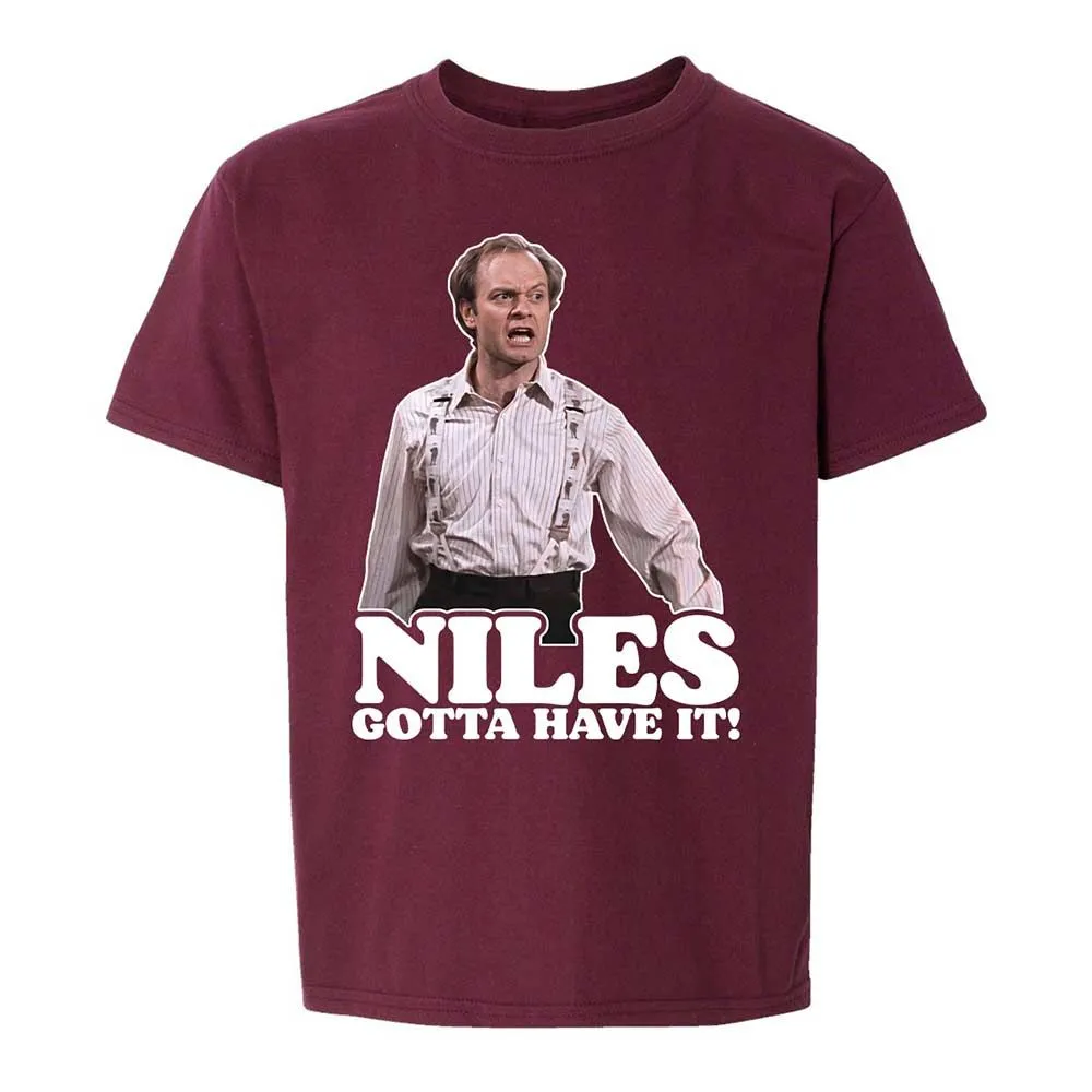 Niles Gotta Have It - Maroon - 14