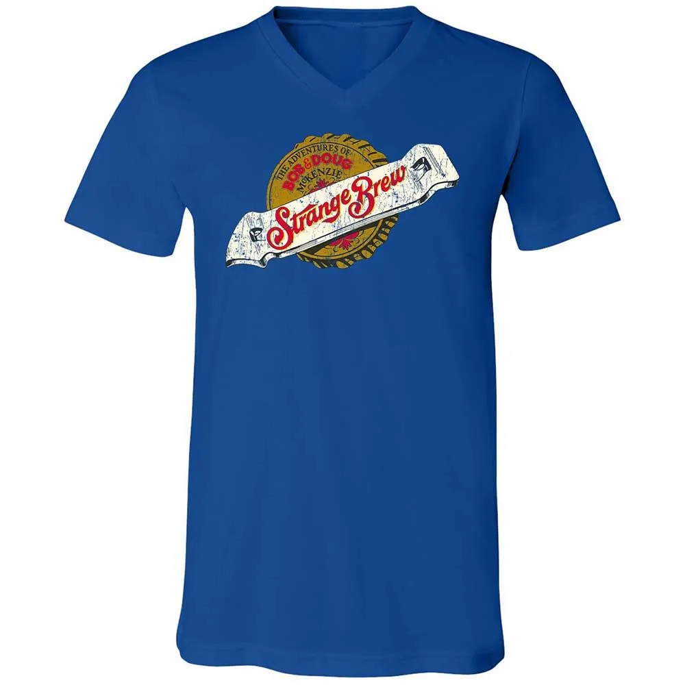 Unisex V-Neck T-Shirt - P4DHA5L4 - True Royal - 4