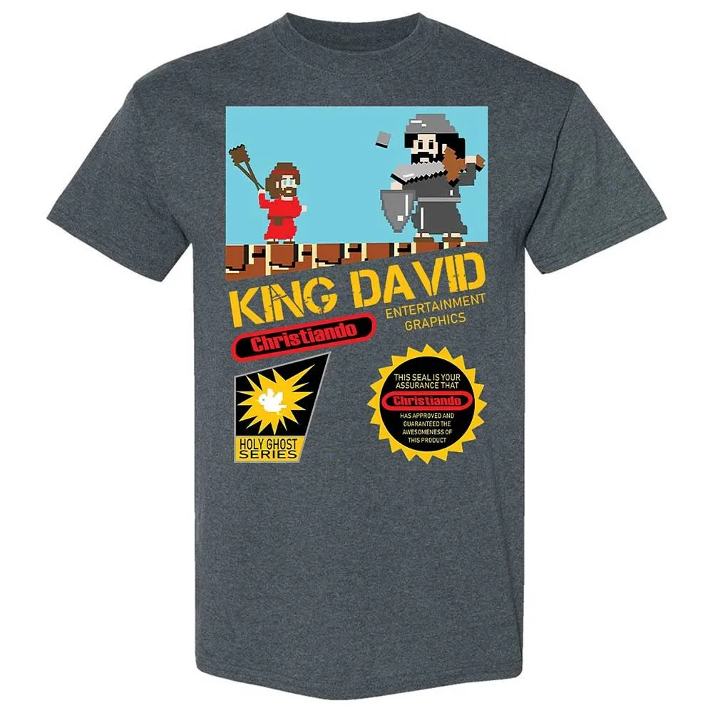 David Vs Goliath Cool Christian - Dark Heather - 6