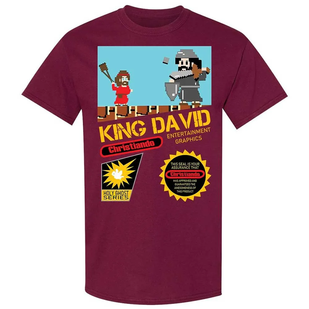 David Vs Goliath Cool Christian - Maroon - 8