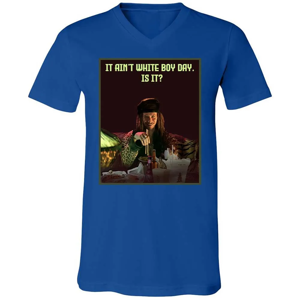 Unisex V-Neck T-Shirt - CJW72A76 - True Royal - 4