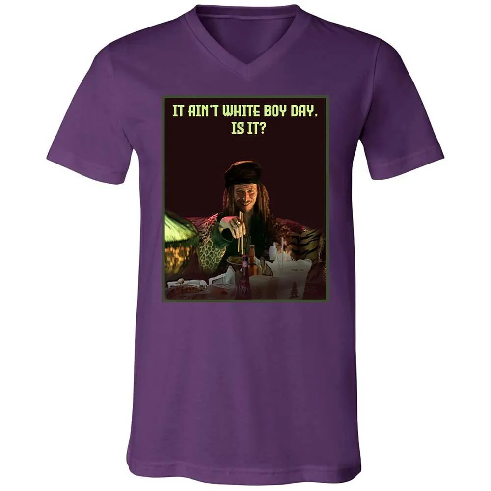Unisex V-Neck T-Shirt - CJW72A76 - Team Purple - 10