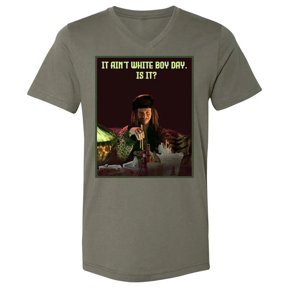 Unisex V-Neck T-Shirt - CJW72A76 - Military Green - 11