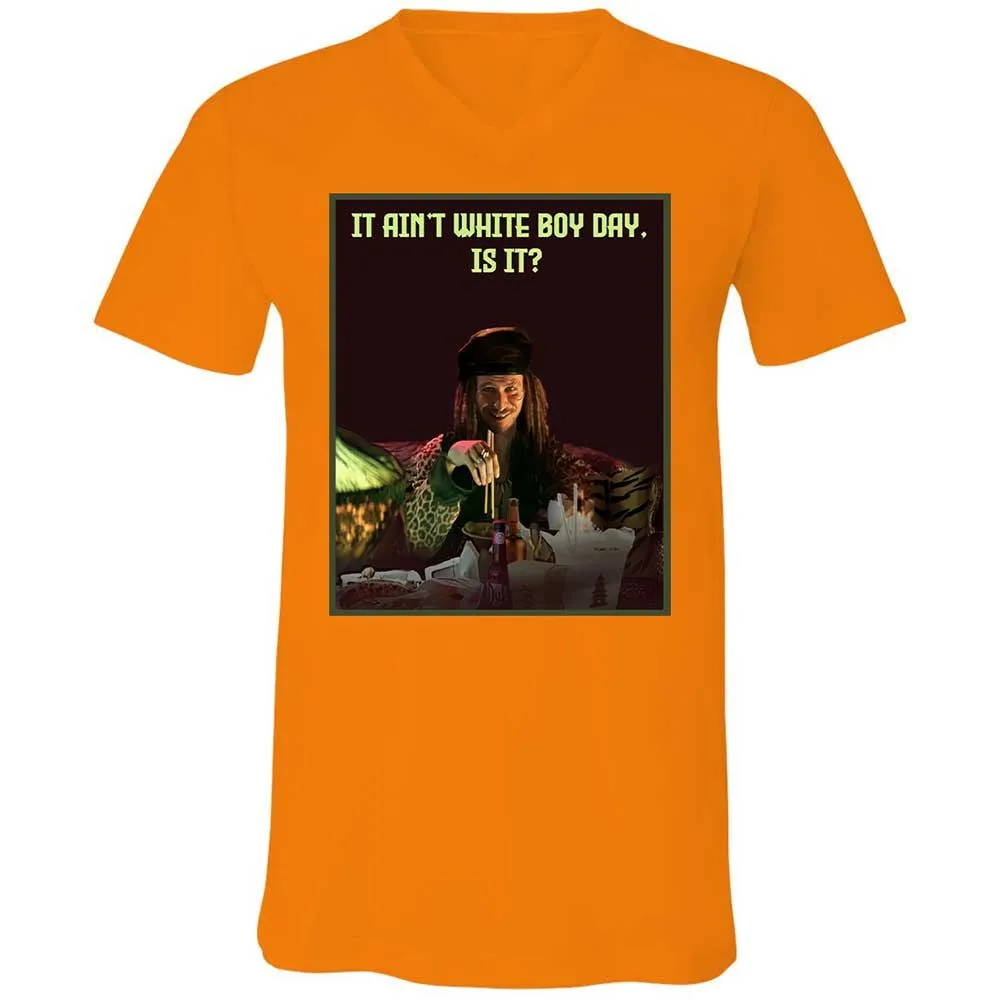 Unisex V-Neck T-Shirt - CJW72A76 - Orange - 12