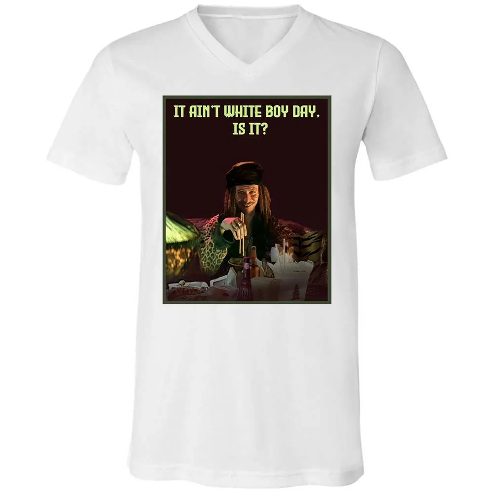 Unisex V-Neck T-Shirt - CJW72A76 - White - 16