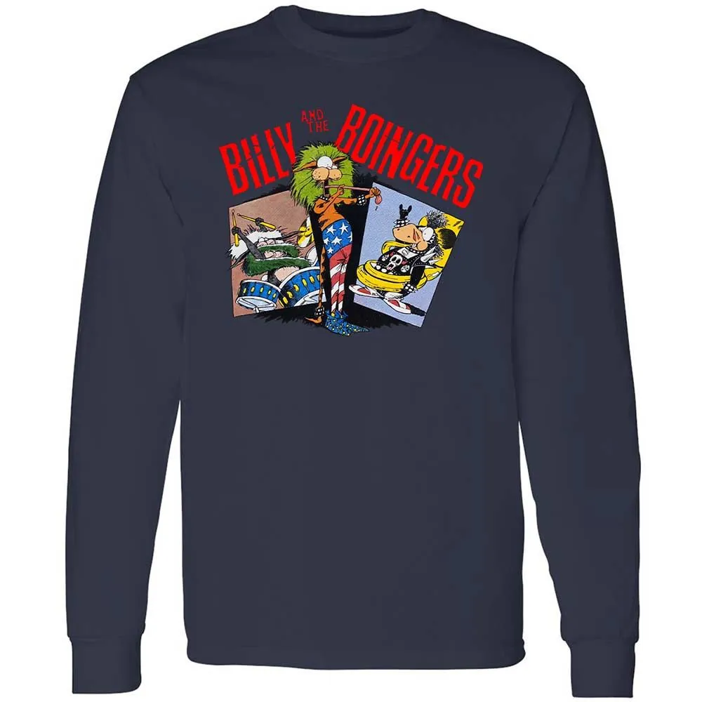 Long Sleeve T-Shirt - BY9T3K3G - Navy - 2