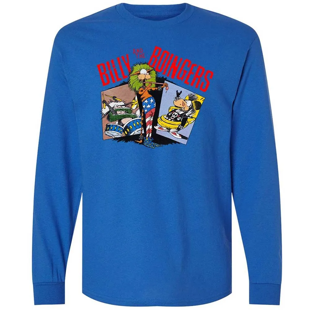 Long Sleeve T-Shirt - BY9T3K3G - Royal - 3