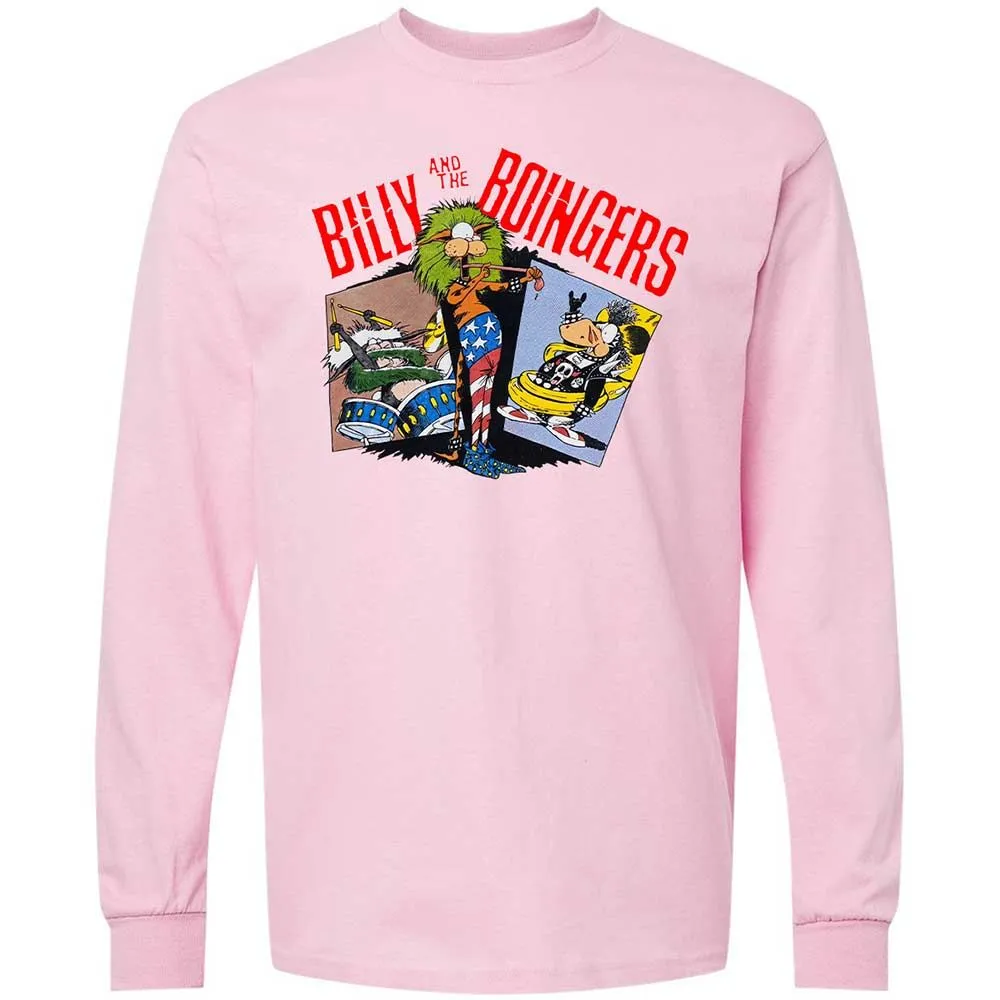 Long Sleeve T-Shirt - BY9T3K3G - Light Pink - 16