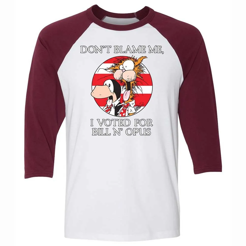 Don't Blame Me - White/Maroon - 7