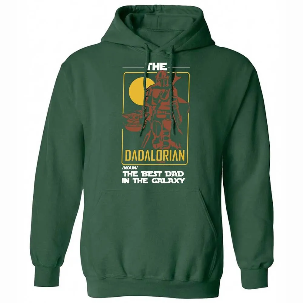The Dadalorian The Best Dad In The Galaxy - Forest Green - 3