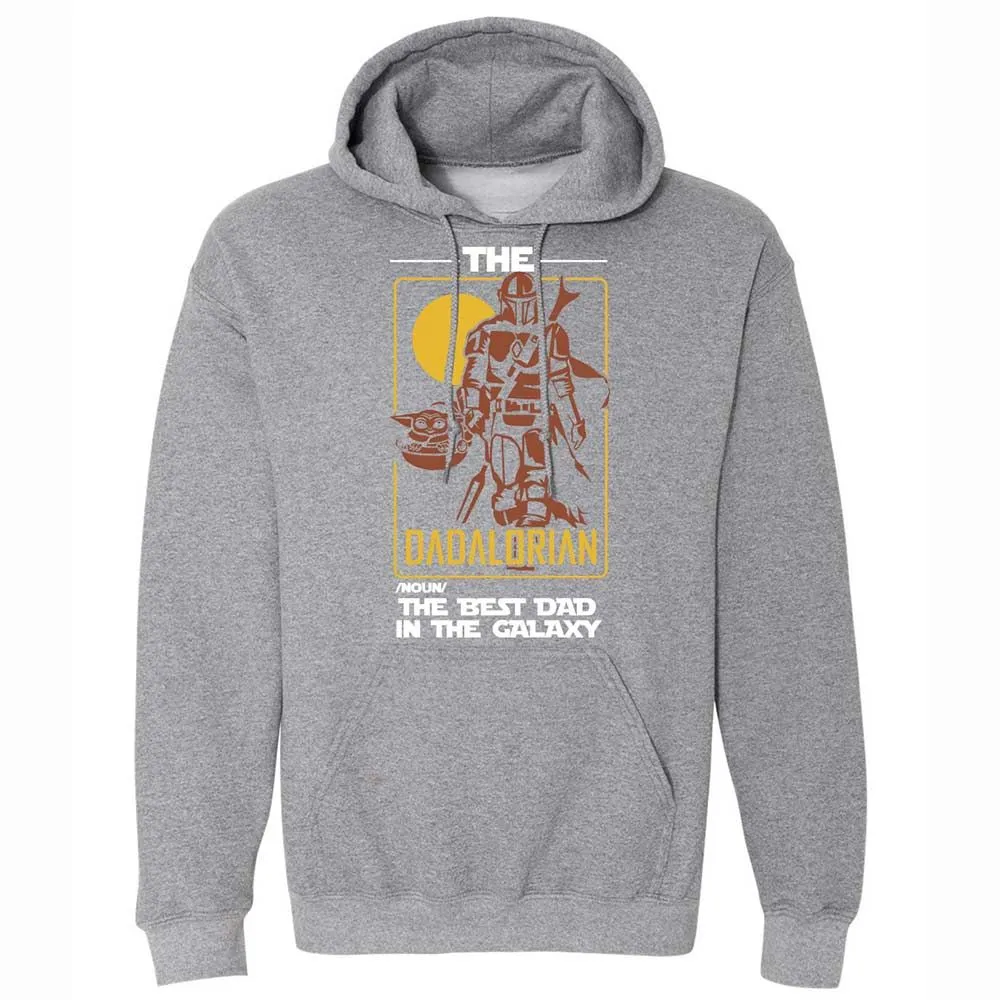 The Dadalorian The Best Dad In The Galaxy - Graphite Heather - 4