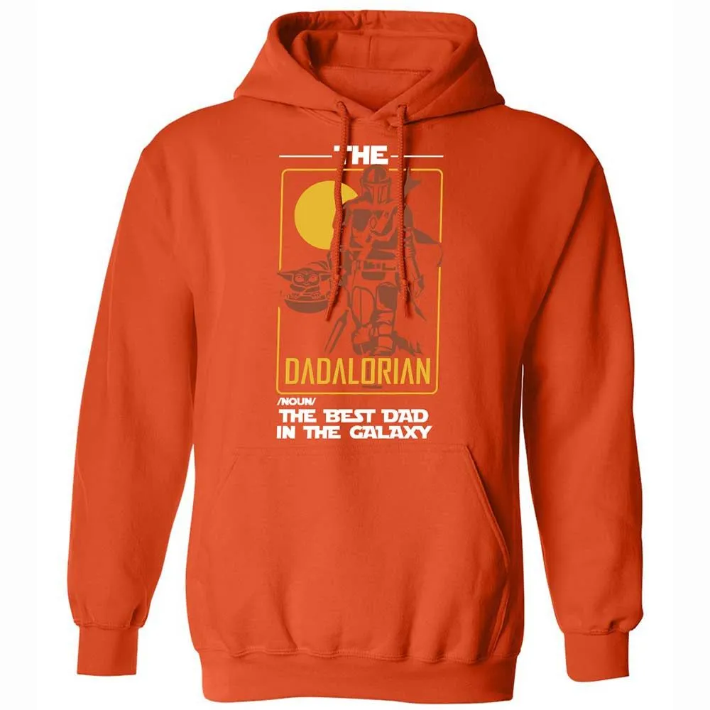 The Dadalorian The Best Dad In The Galaxy - Orange - 13