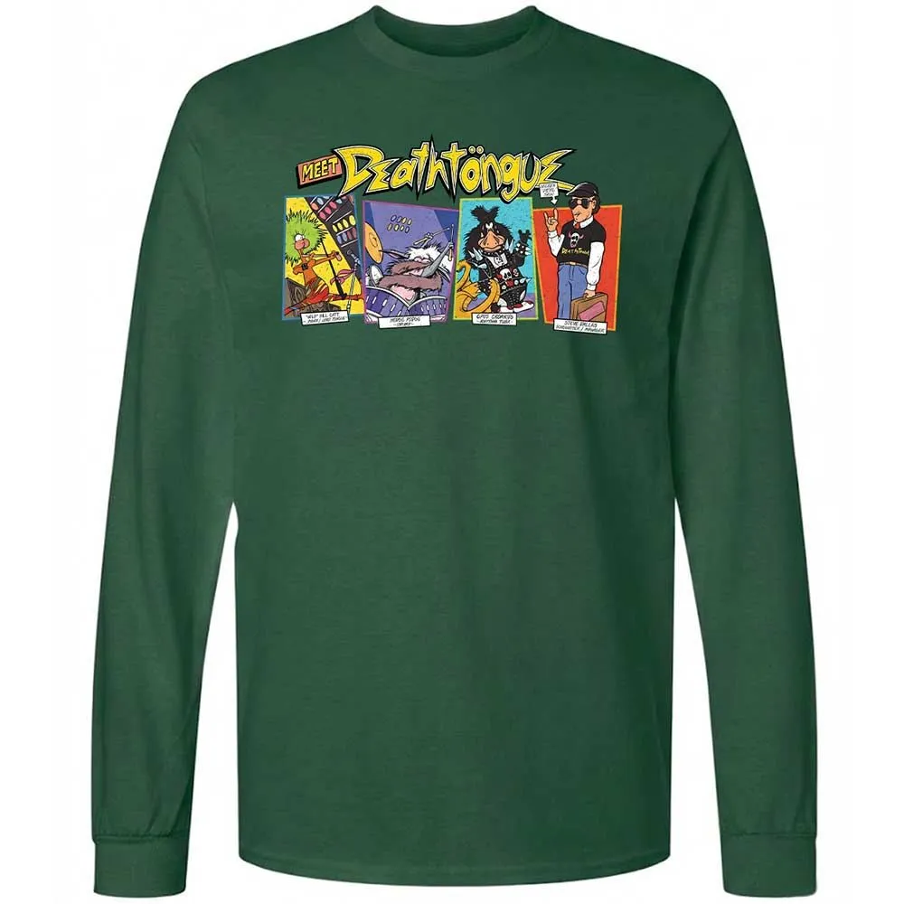 Long Sleeve T-Shirt - FCUVLTMR - Forest Green - 4