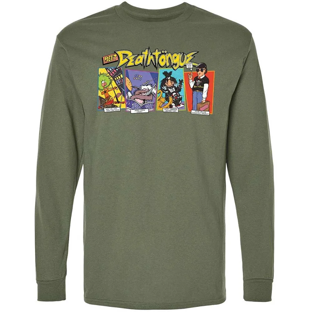 Long Sleeve T-Shirt - FCUVLTMR - Military Green - 9