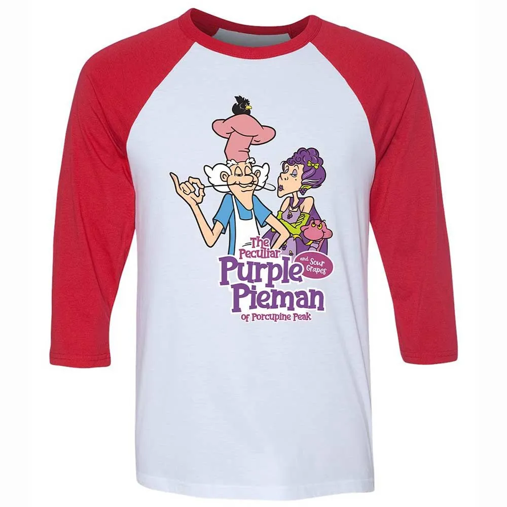 The Peculiar Purple Pie Man - White/Red - 9