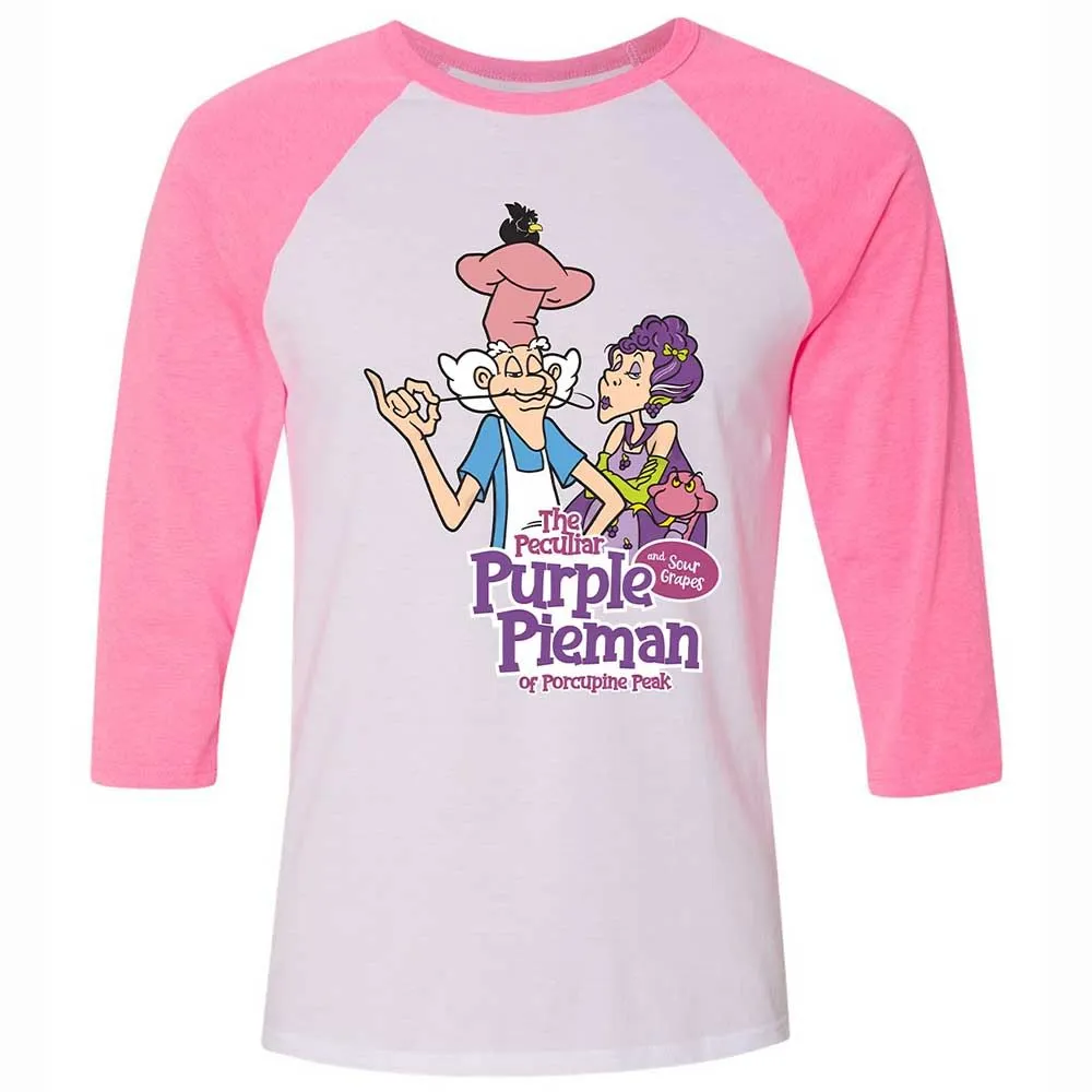 The Peculiar Purple Pie Man - White/Neon Pink - 12