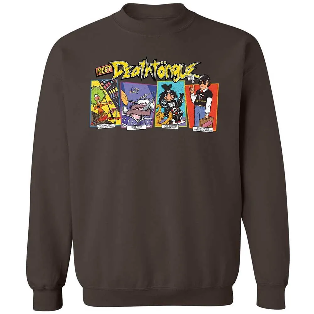 Classic Unisex Sweatshirt - K5H617G9 - Dark Chocolate - 4