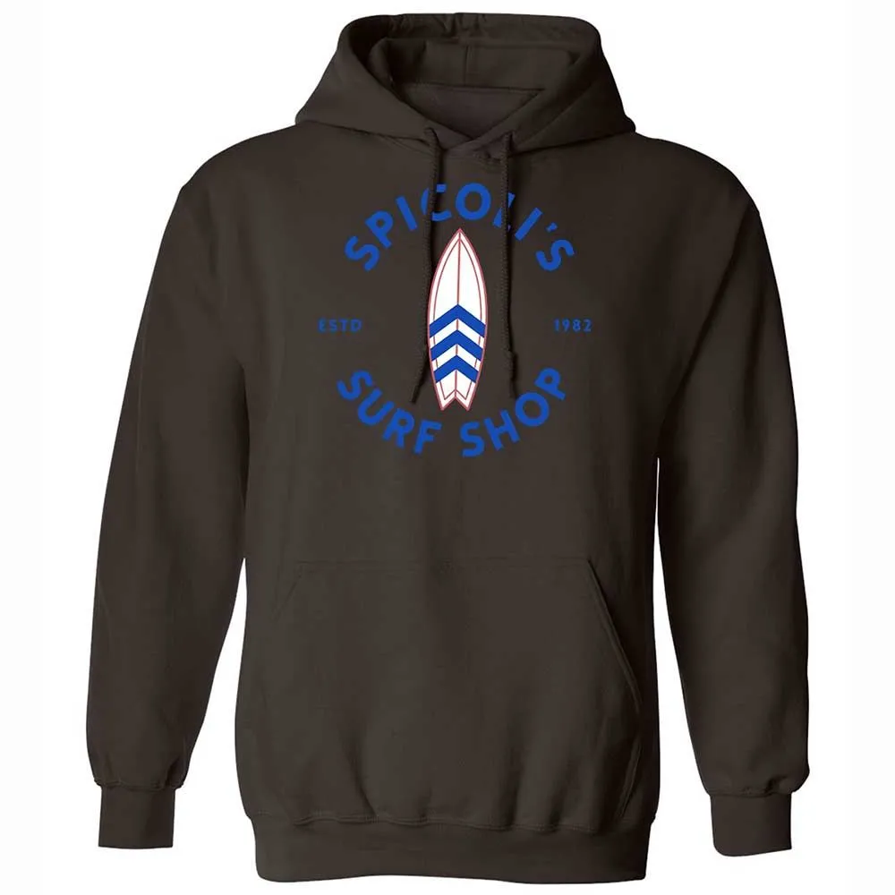 Classic Unisex Hoodie - 2A91GSXC - Dark Chocolate - 18