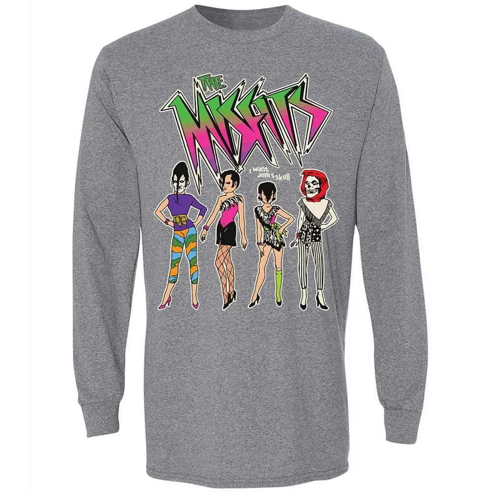 I want Jem's skull - Graphite Heather - 8