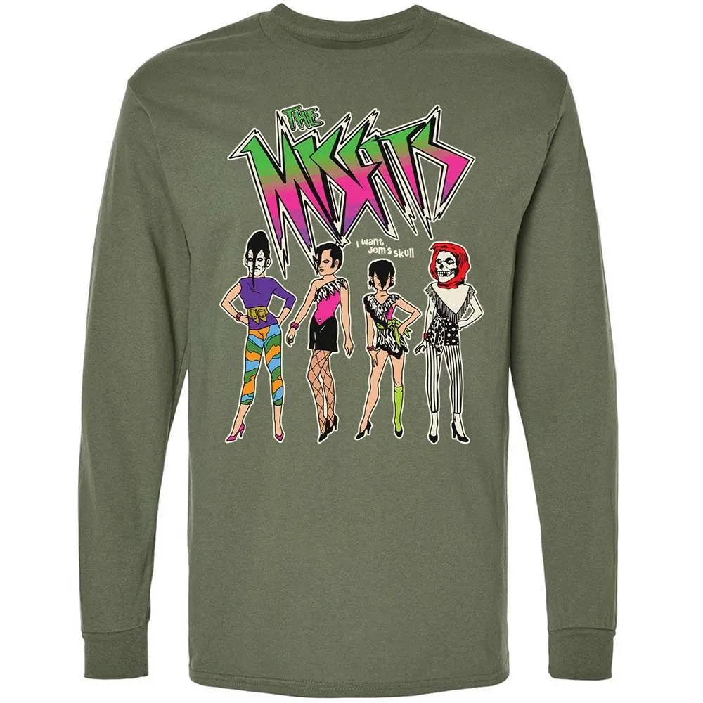 I want Jem's skull - Military Green - 9
