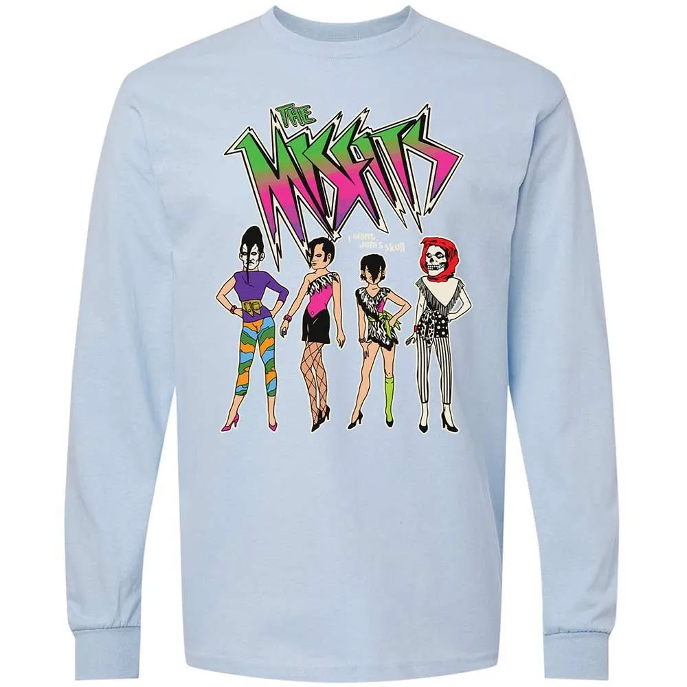 I want Jem's skull - Light Blue - 18