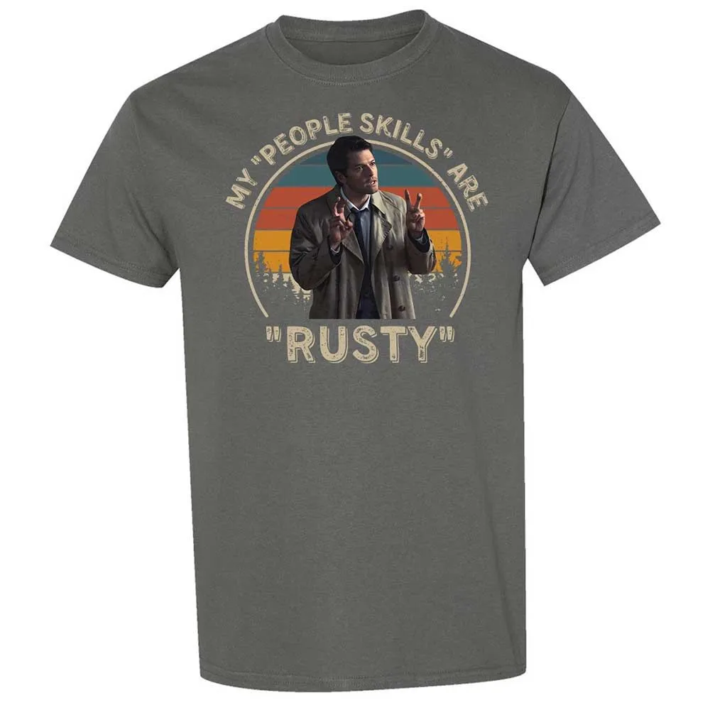 Classic Unisex T-Shirt - KQPHM8YM - Charcoal - 4