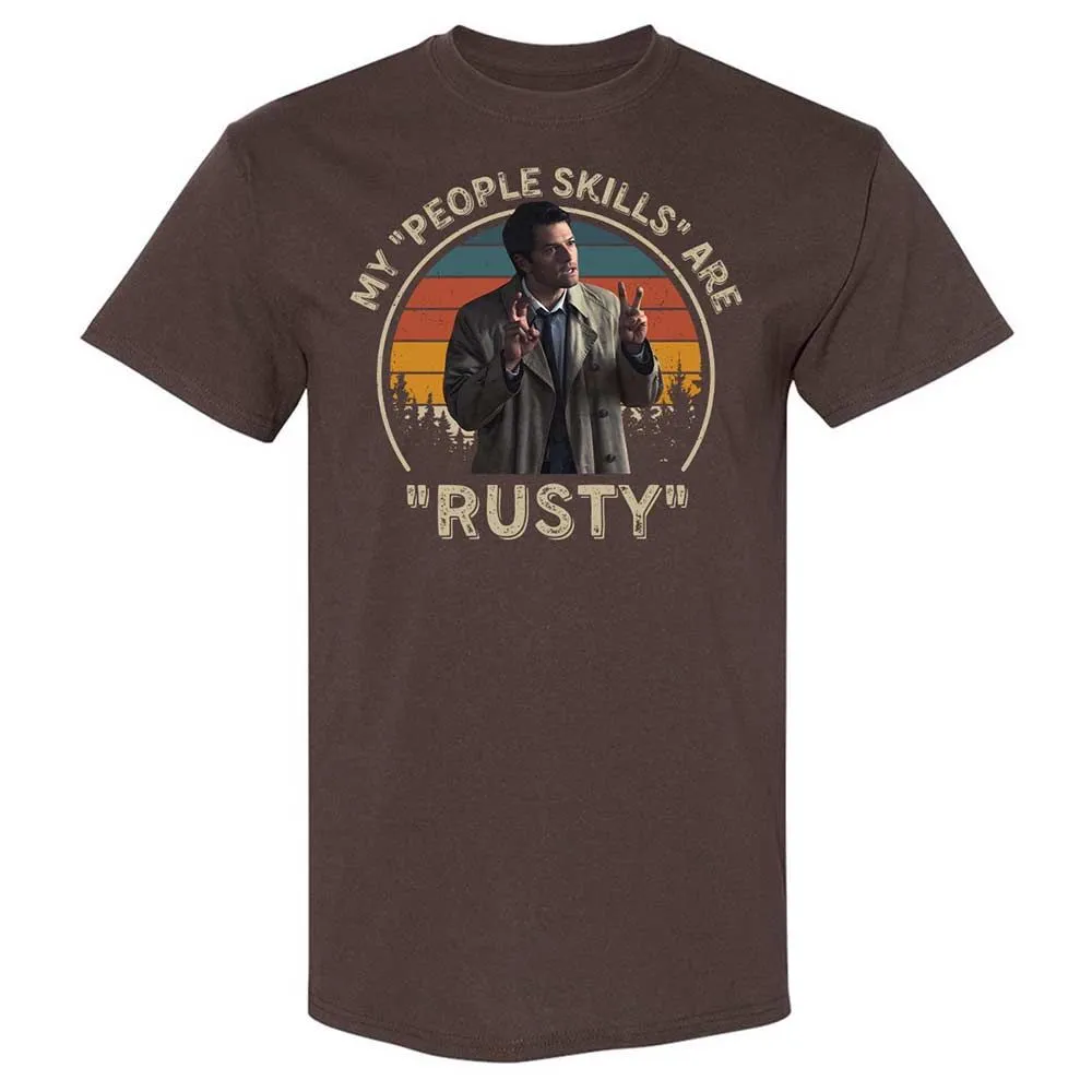 Classic Unisex T-Shirt - KQPHM8YM - Dark Chocolate - 7