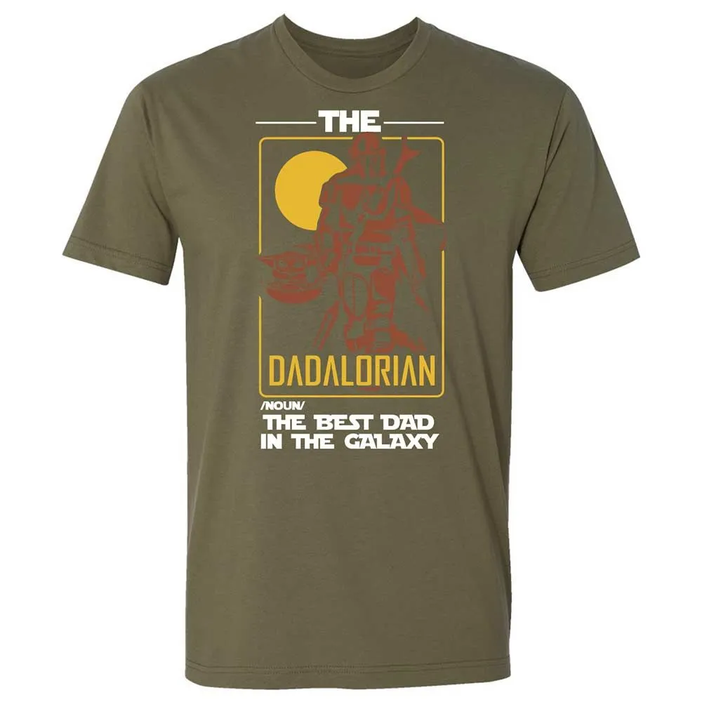 The Dadalorian The Best Dad In The Galaxy - Military Green - 8