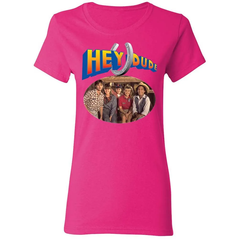 Women's T-Shirt - 6BNGQESF - Heliconia - 5