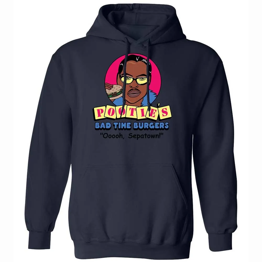 Pootie's Bad Time Burgers - Navy - 15