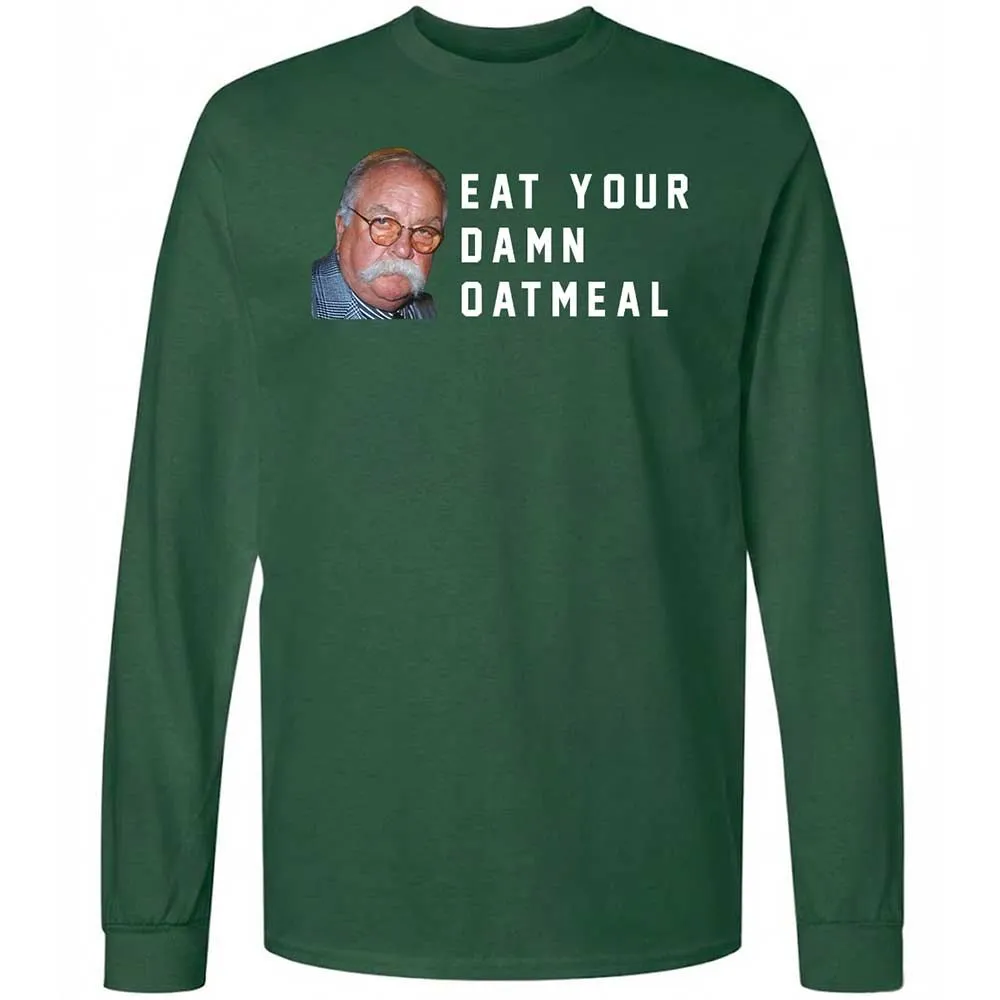 Eat Your Damn Oatmeal - Forest Green - 4