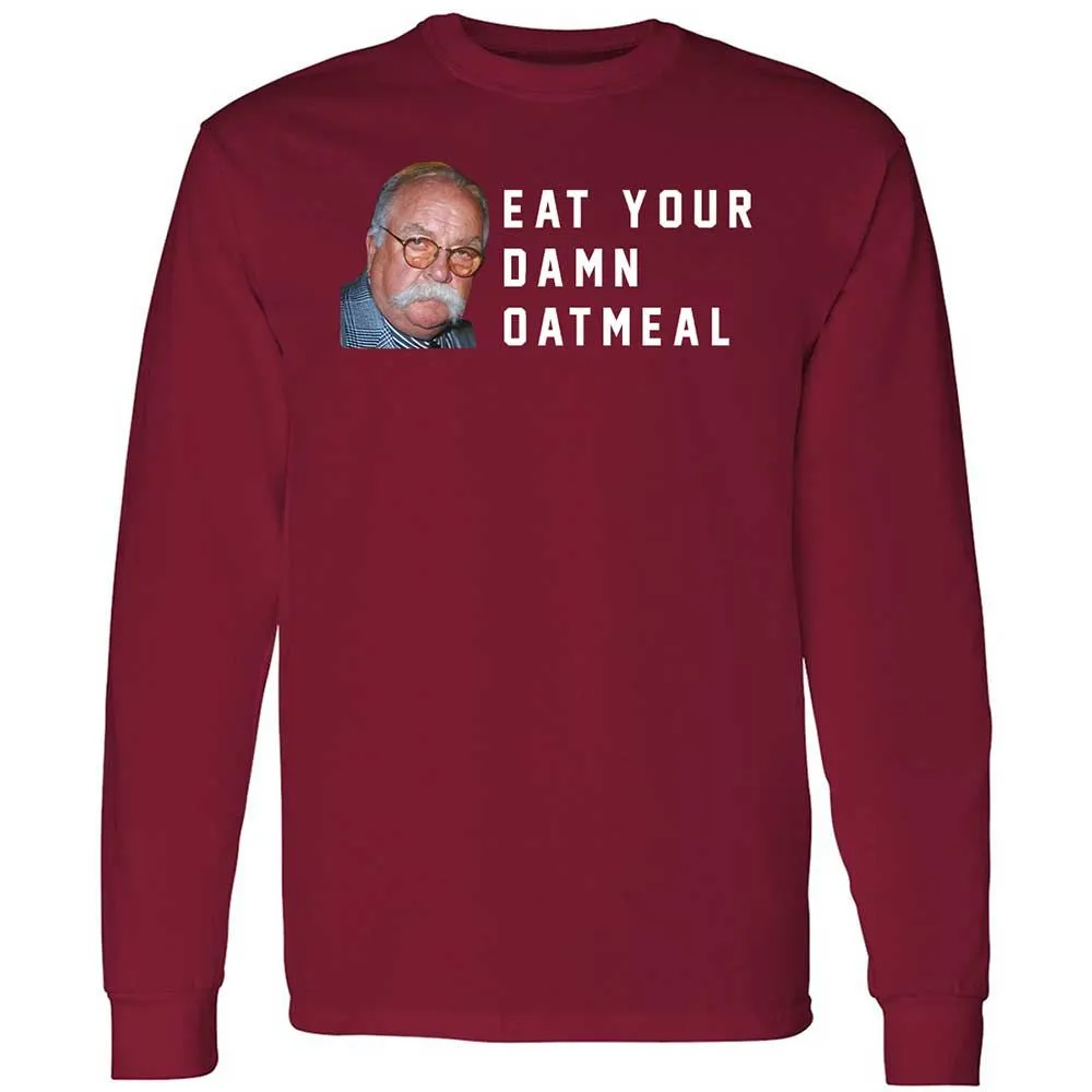 Eat Your Damn Oatmeal - Cardinal Red - 7