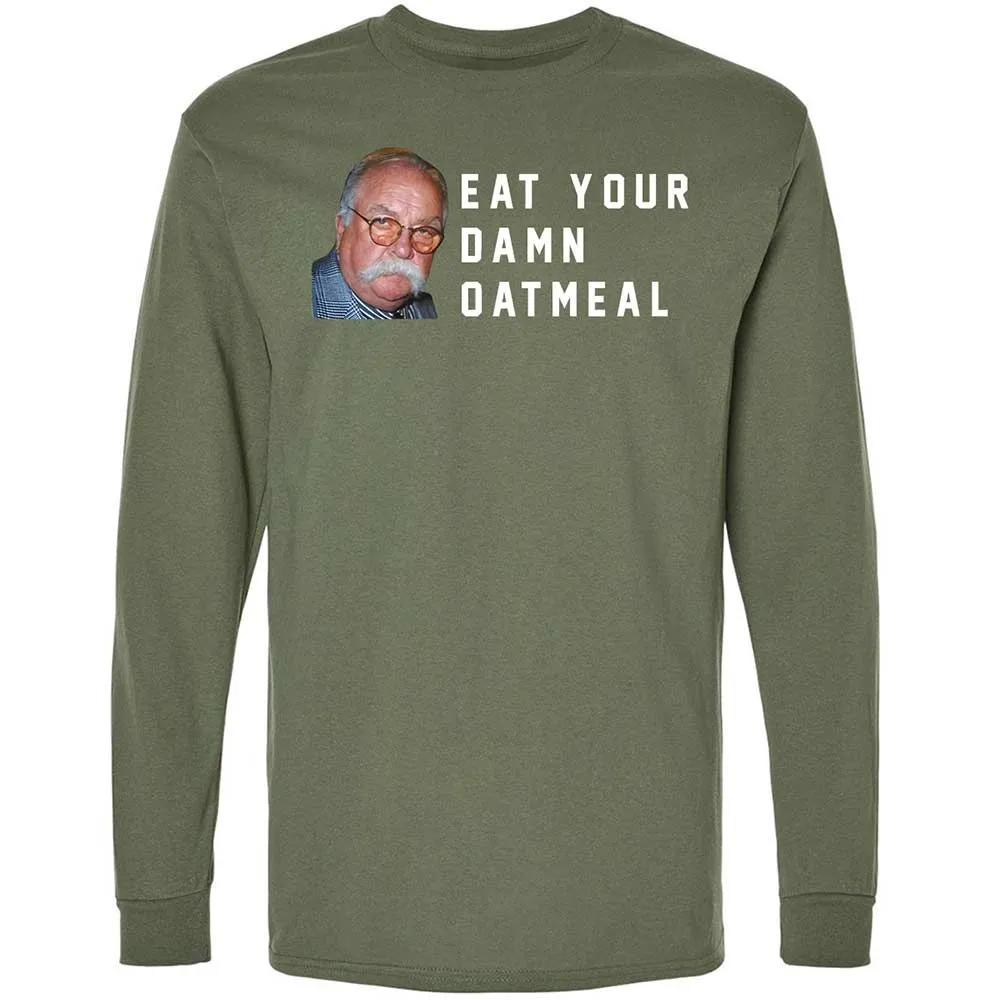 Eat Your Damn Oatmeal - Military Green - 9