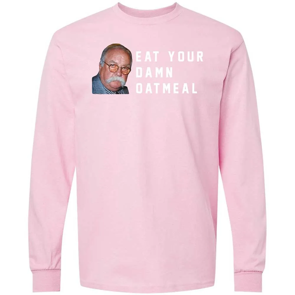 Eat Your Damn Oatmeal - Light Pink - 16