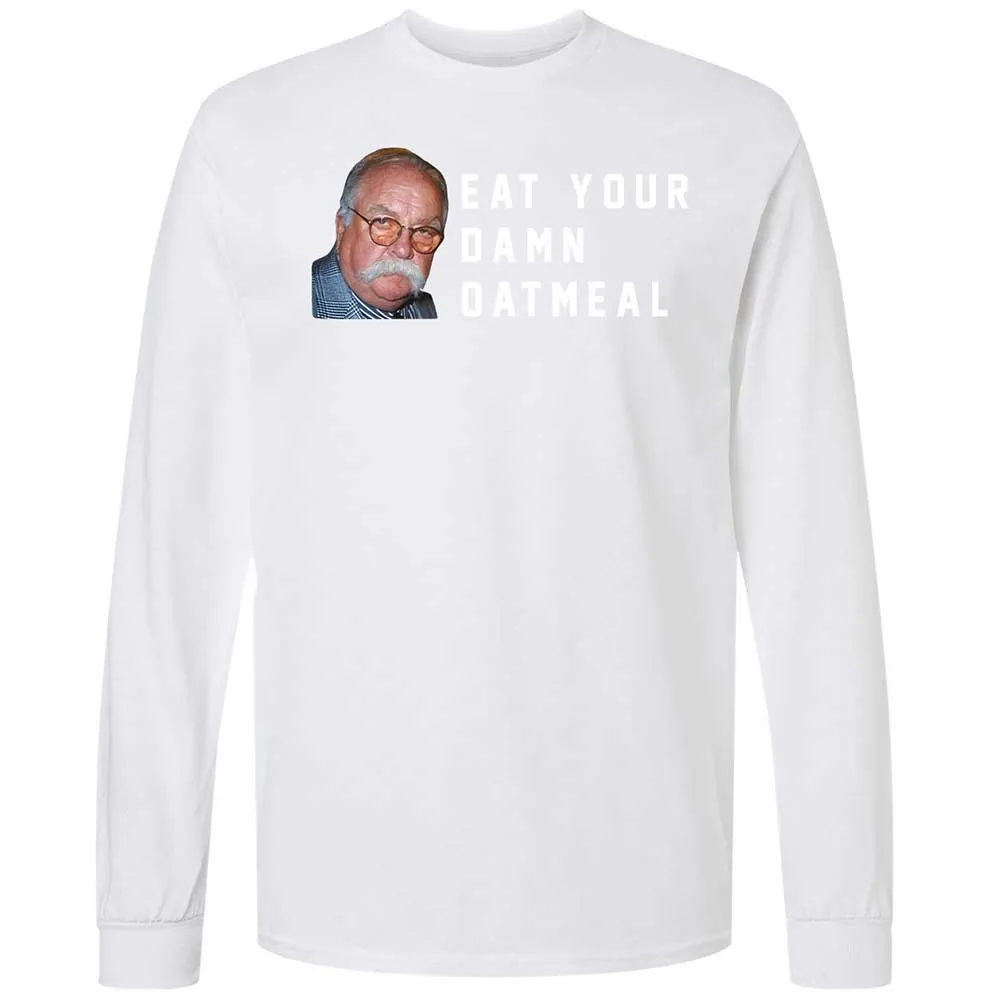 Eat Your Damn Oatmeal - White - 17