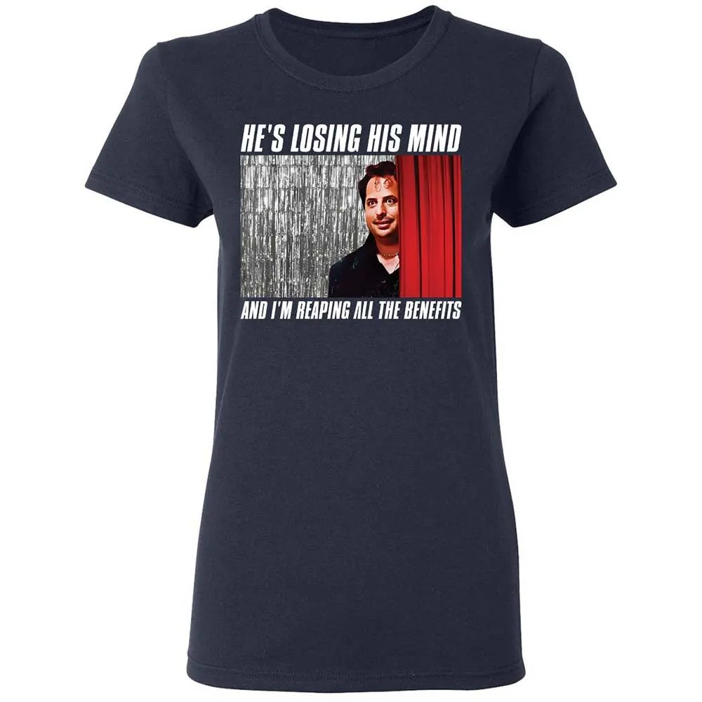 Women's T-Shirt - CK4HM3R8 - Navy - 2