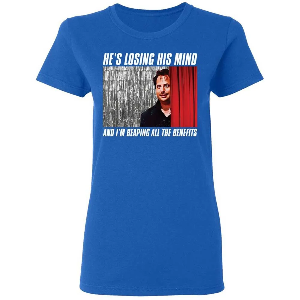 Women's T-Shirt - CK4HM3R8 - Royal - 3