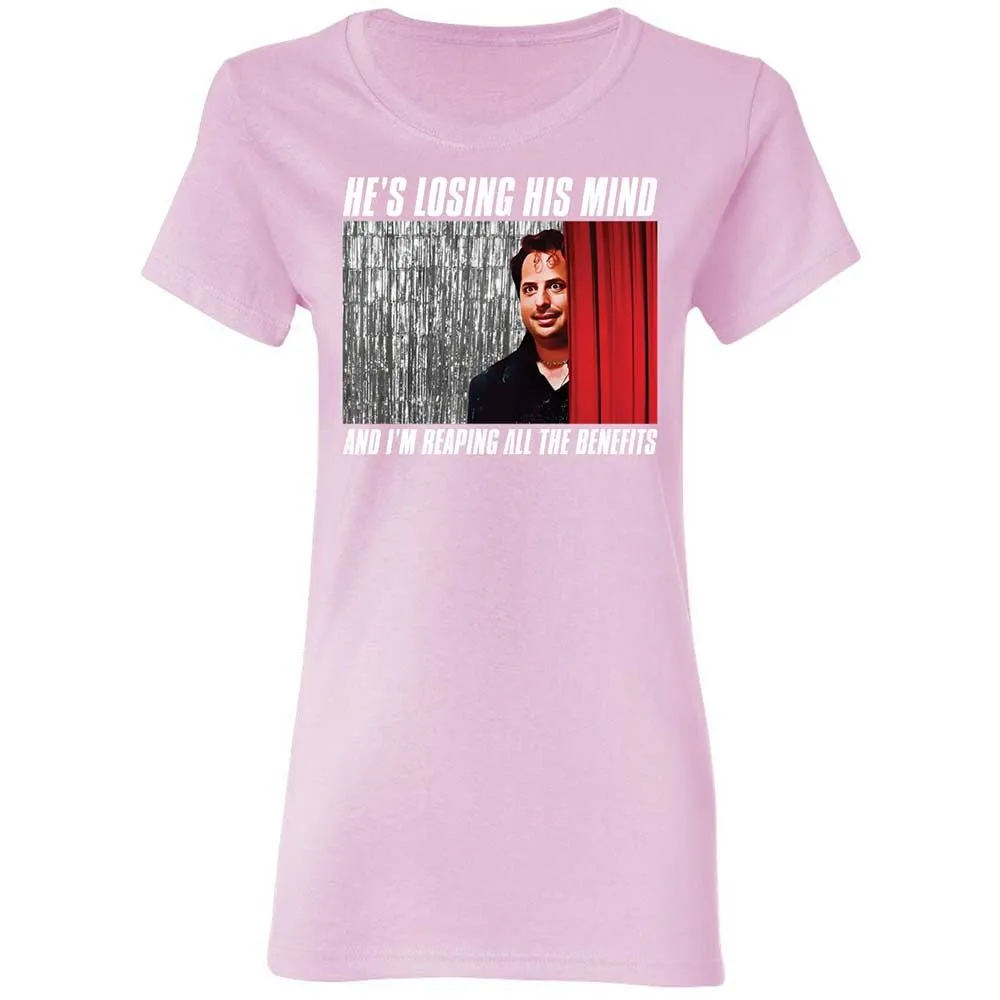 Women's T-Shirt - CK4HM3R8 - Light Pink - 8