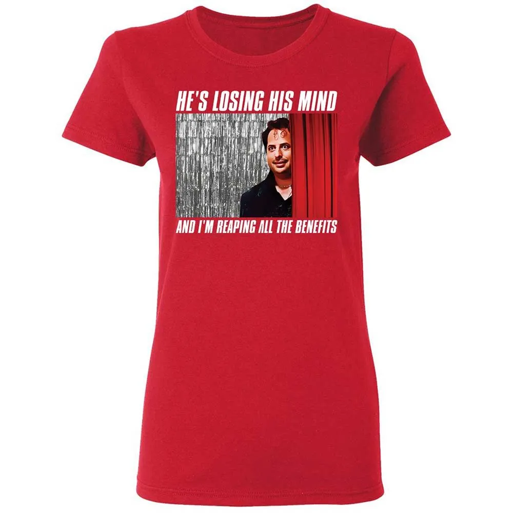 Women's T-Shirt - CK4HM3R8 - Red - 9