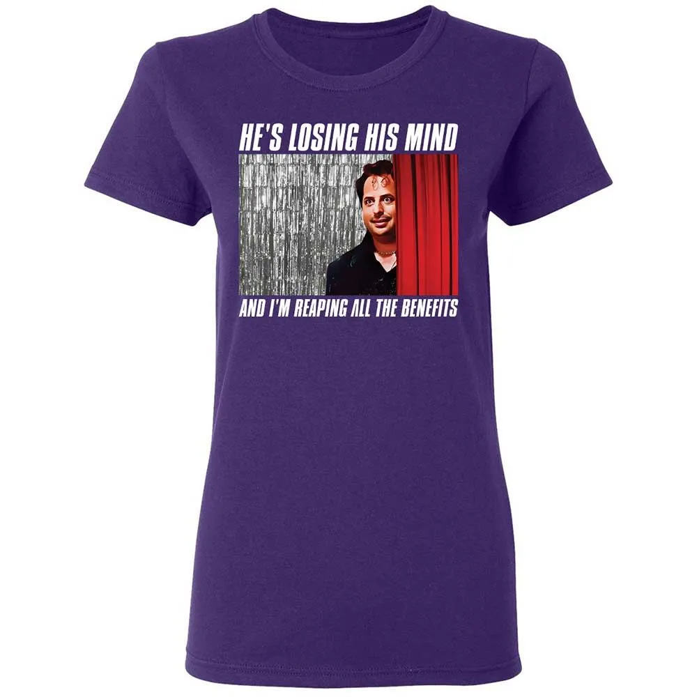 Women's T-Shirt - CK4HM3R8 - Purple - 10