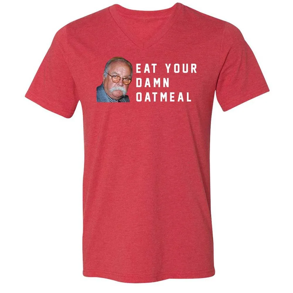 Eat Your Damn Oatmeal - Heather Red - 7