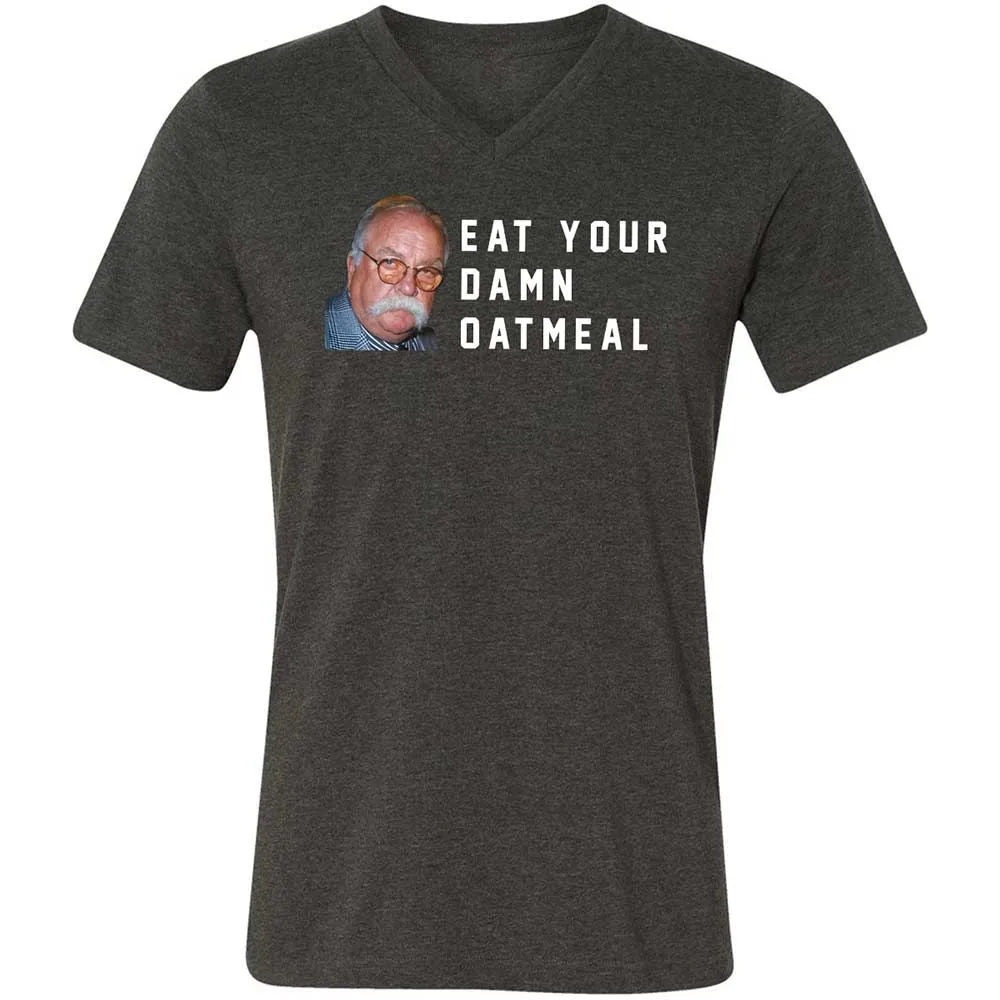 Eat Your Damn Oatmeal - Dark Grey Heather - 9