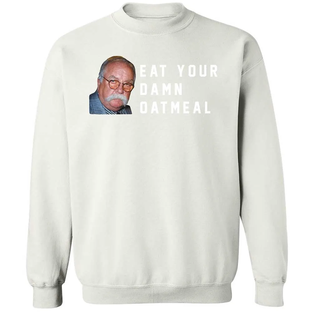 Eat Your Damn Oatmeal - White - 18