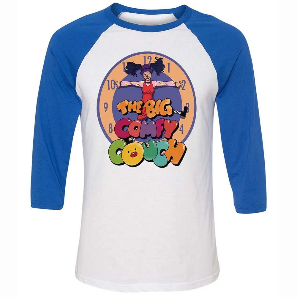 Unisex 3/4 Baseball Tee - 4D3B2EBE - White/True Royal - 10