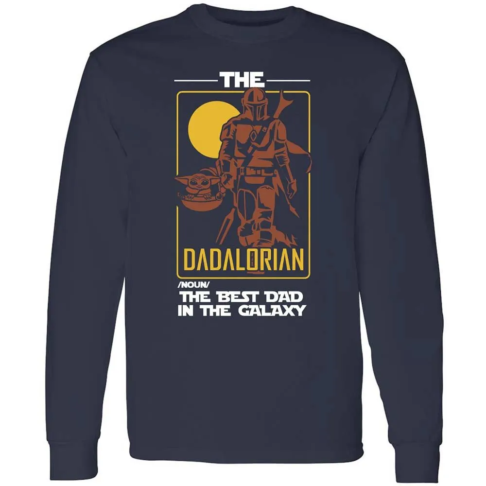 The Dadalorian The Best Dad In The Galaxy - Navy - 2